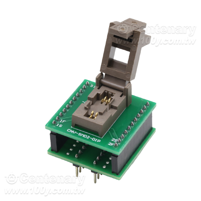 SMD-0.3 Flip-top Kelvin + adapter board - 163991 Product Image