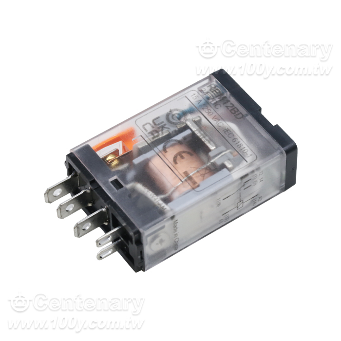 大功率繼電器 DC24V/15A  5腳 1開1閉 - 163945 產品圖片