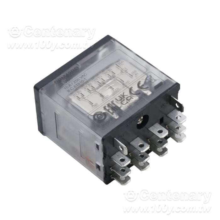 大功率繼電器 DC24V/15A  14腳 4開4閉 - 163947 產品圖片