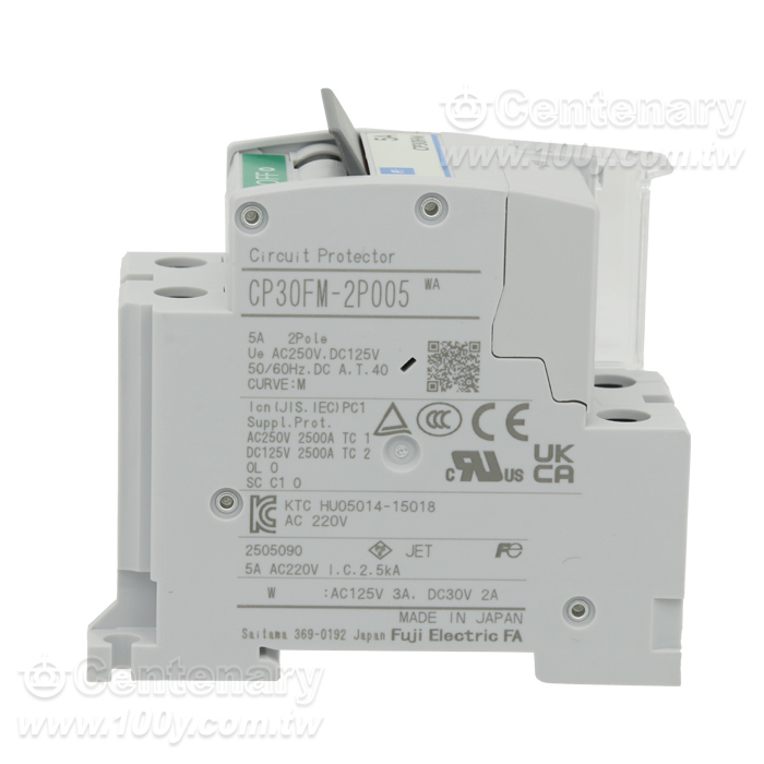 迴路保護器 (中速) 2P5A - 97248 產品圖片