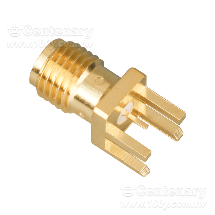 SMA Jack P.C.B Mount (End Launch) - 94494 產品圖片