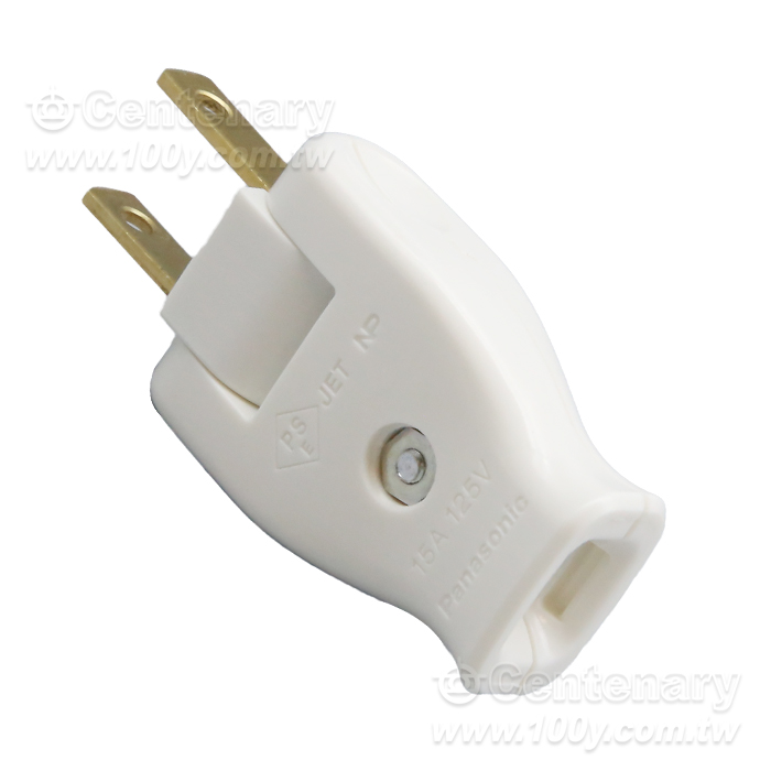 兩極電源插頭 15A 125V - 164679 產品圖片