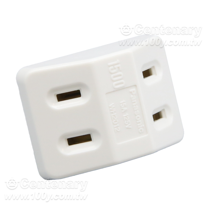一轉二插頭插座15A125V - 164683 產品圖片