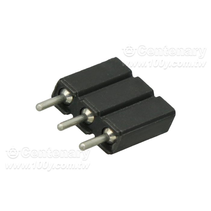 CONN SOCKET 3P GOLD PCB - 97586 Product Image