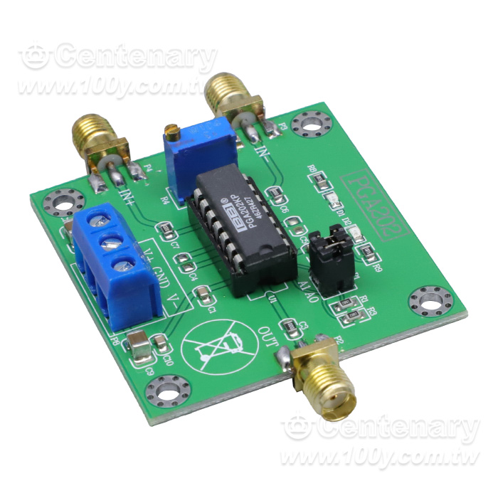 PGA202- Numerical Control Instrument Amplifier - 164581 Product Image