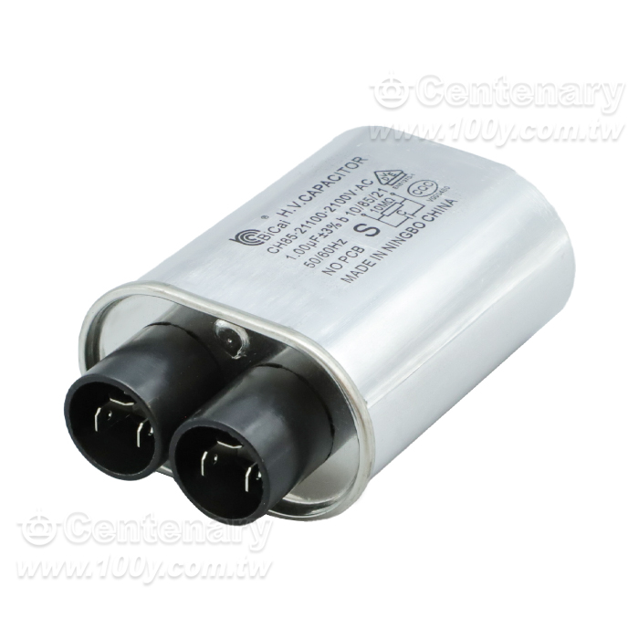 微波爐高壓電容 1.0uf  3小插腳4.8 - 164570 產品圖片