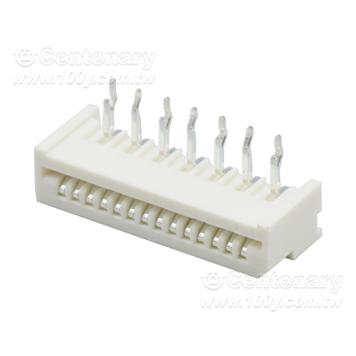 14P-1.25mm-彎插連接器 - 78244 產品圖片
