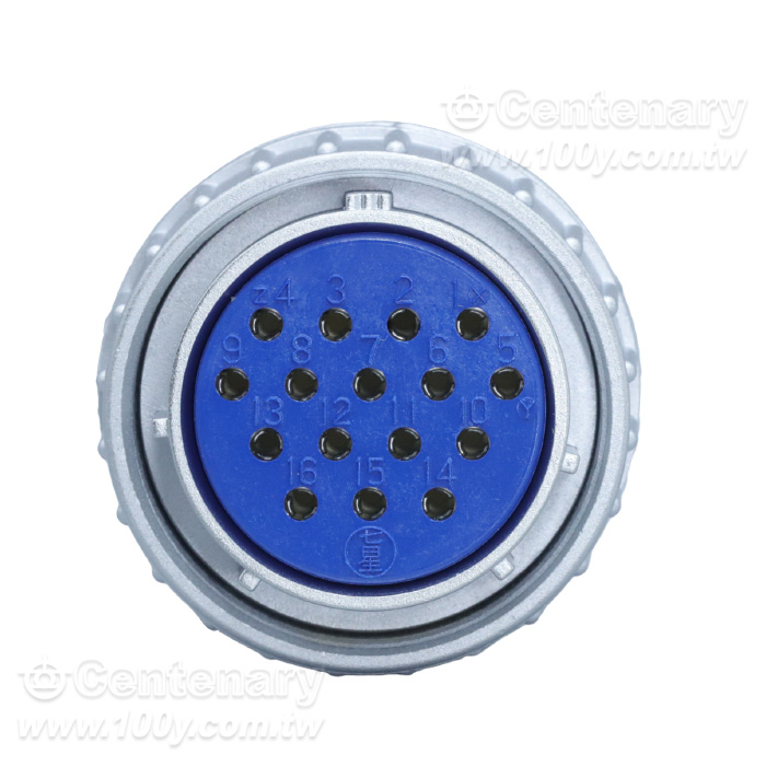 NJC系列16P七星電纜接頭Shell size：28 - 76595 產品圖片