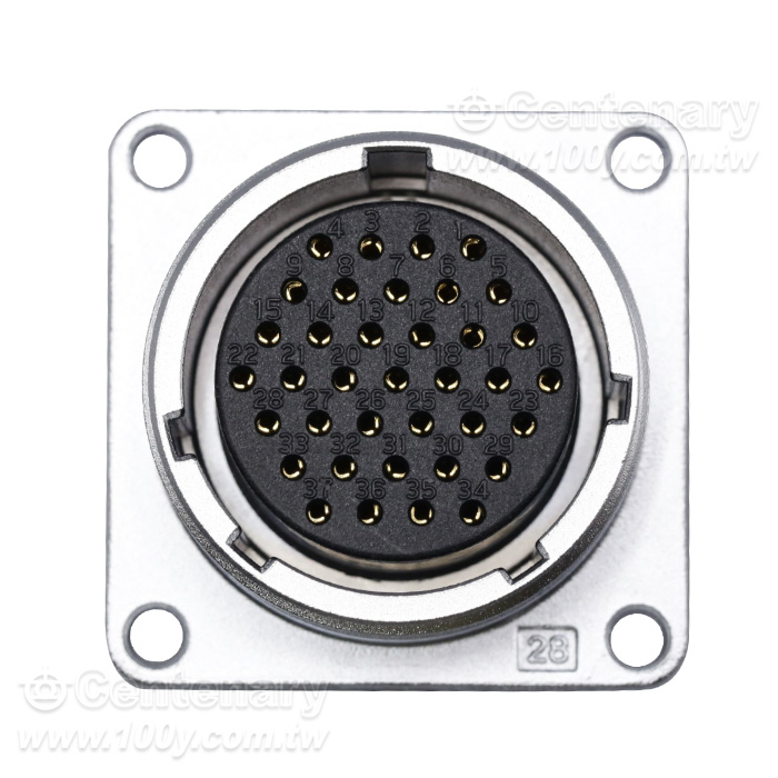 37P母插座 3A/250V - 164137 產品圖片