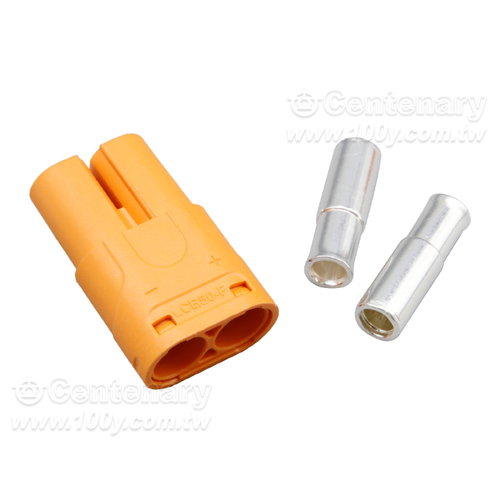 AMASS 銅鍍銀鋰電池插頭 LCB40-F母頭 - 164802 產品圖片