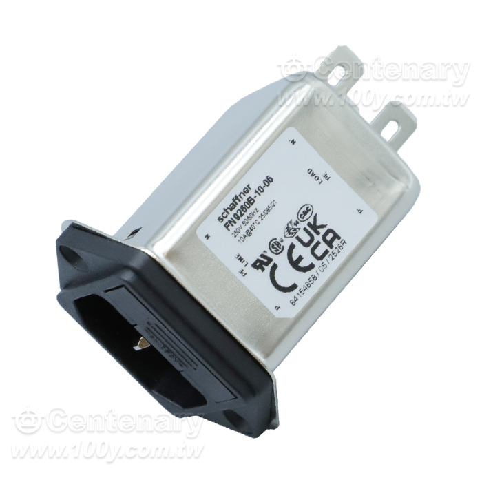 General purpose power entry module with fuses(Inlet+2 Fuses) - 164919 Product Image