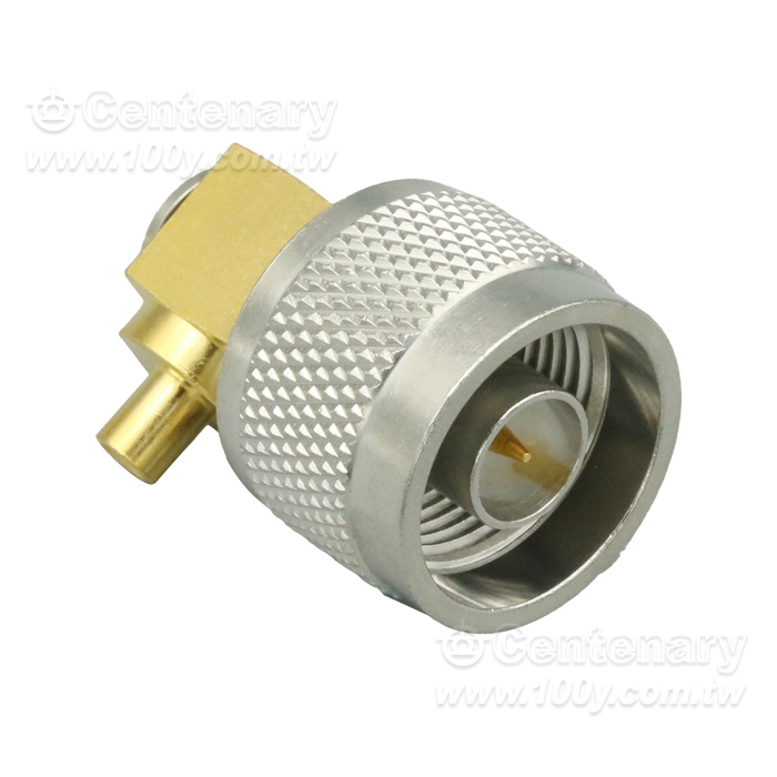 N Plug Solder Right Angle - 91833 產品圖片