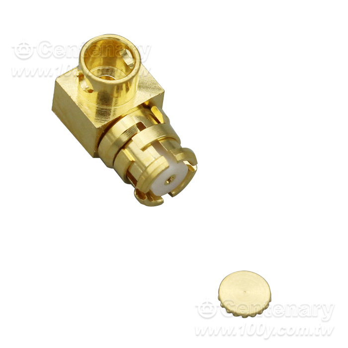 SMP Jack Solder Right Angle For RG405 - 91838 產品圖片
