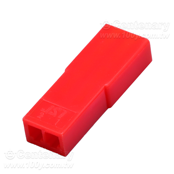 RCY系列 P2.5mm 母頭 2P 紅色 - 165080 產品圖片