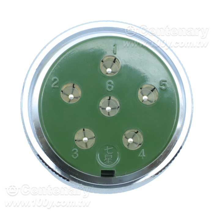 6P母頭 20A/250V 40mm - 146639 產品圖片
