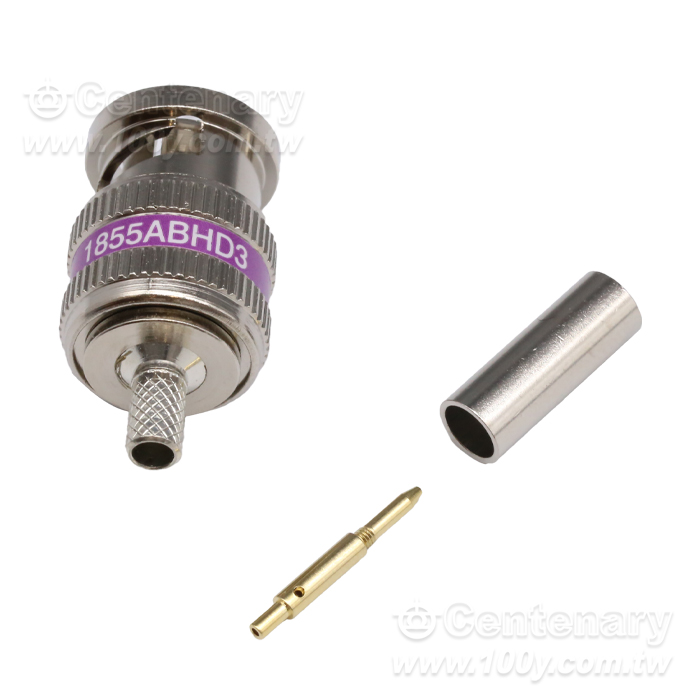 6 GHz Mini RG59 BNC Connector - 165100 產品圖片