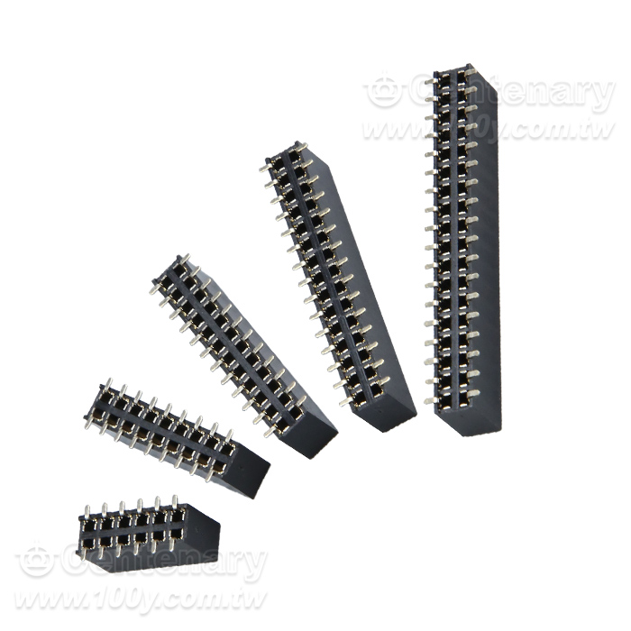 SMD 2*15雙排母座 P:2.54mm - 165071 產品圖片