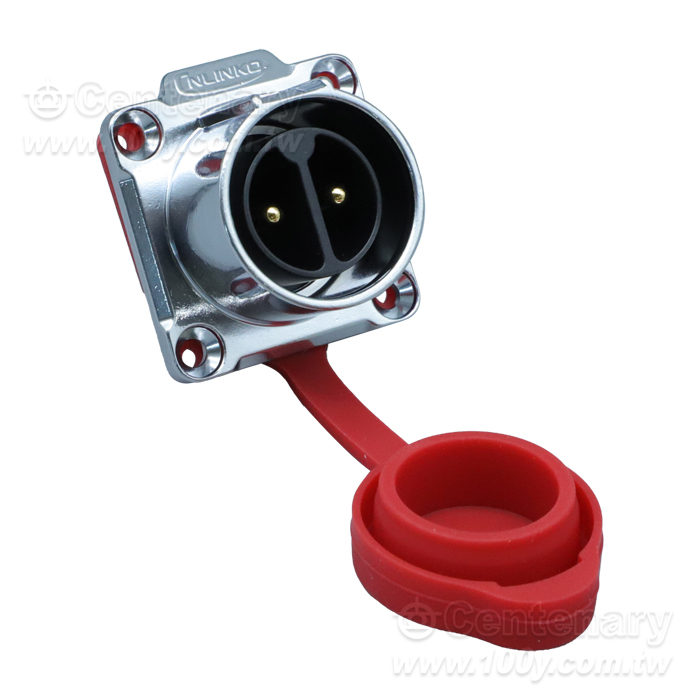 Cnlinko  LP24 type 2 cores/Multi core power supply Industrial waterproof connectors - 165305 Product Image