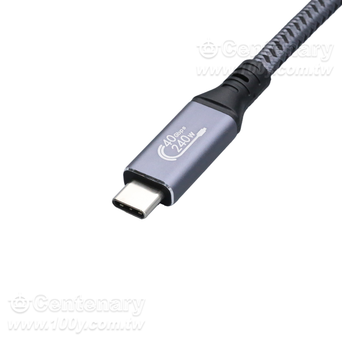 USB4數據線-雙頭Typec雷電3/4  40Gbps - 165351 產品圖片