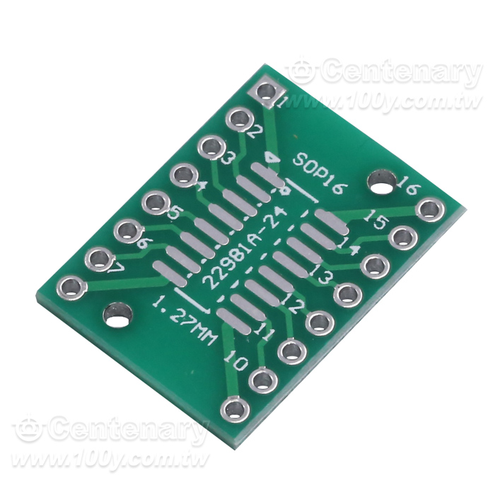 SOP to DIP PCB Adaptor - 165355 Product Image