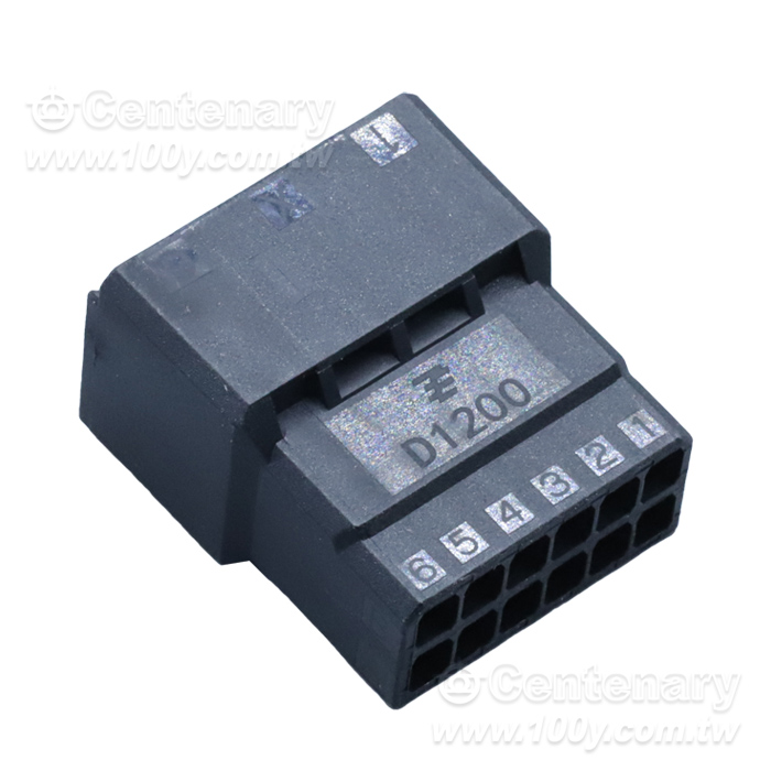 TE CONN PLUG HSG 12POS 2.50MM - 160676 Product Image