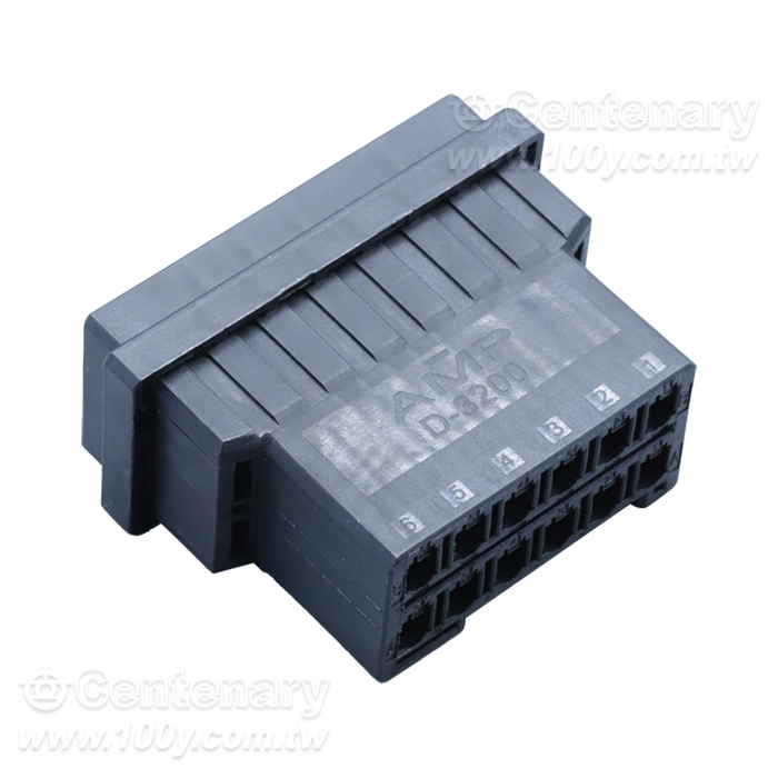 TE CONN HOUSING TAB 12POS DUAL FREE - 80668 Product Image