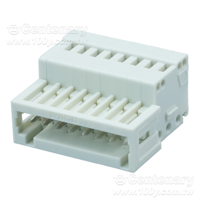 8P 公接頭 P:2.5mm 0.5mm2/150V/4A - 148222 產品圖片