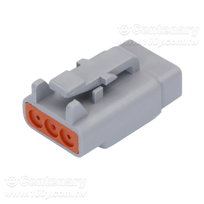 TE/Deutsch_DTM 3P Female Plug - 165394 Product Image