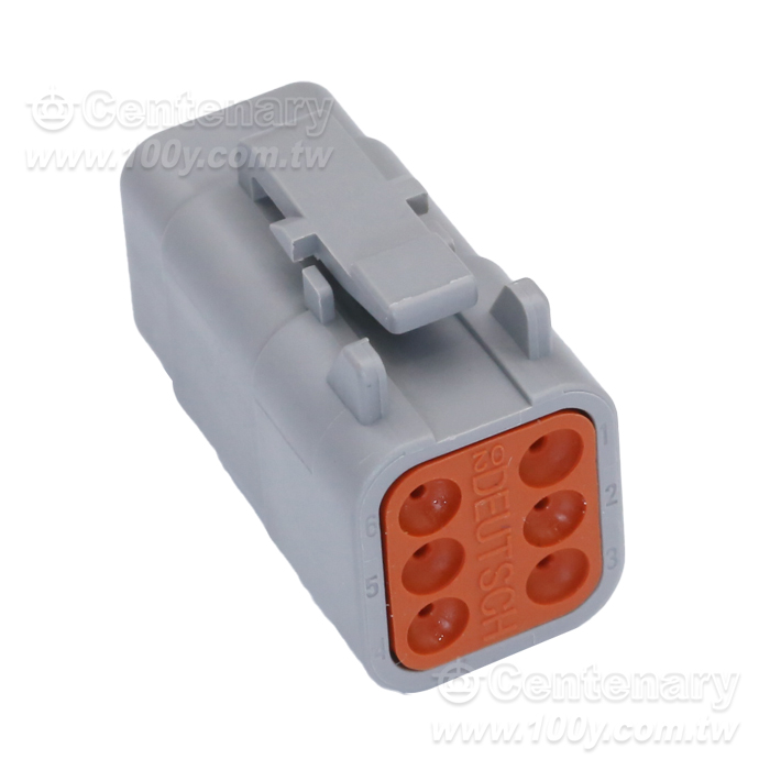 TE/Deutsch_DTM系列 6P 母頭 P:3.81mm - 165395 產品圖片