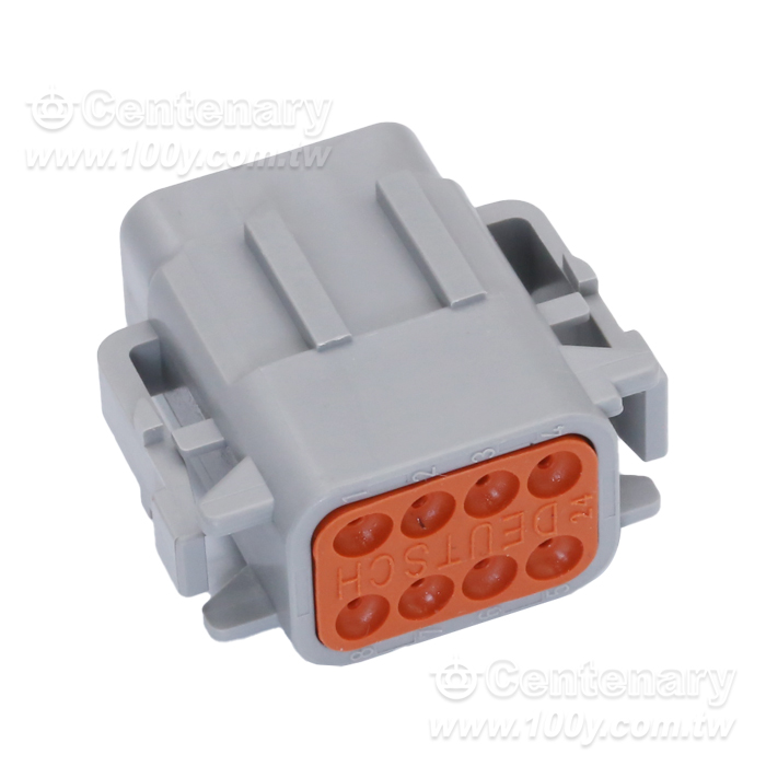 TE/Deutsch_DTM 8P Female Plug - 165396 Product Image