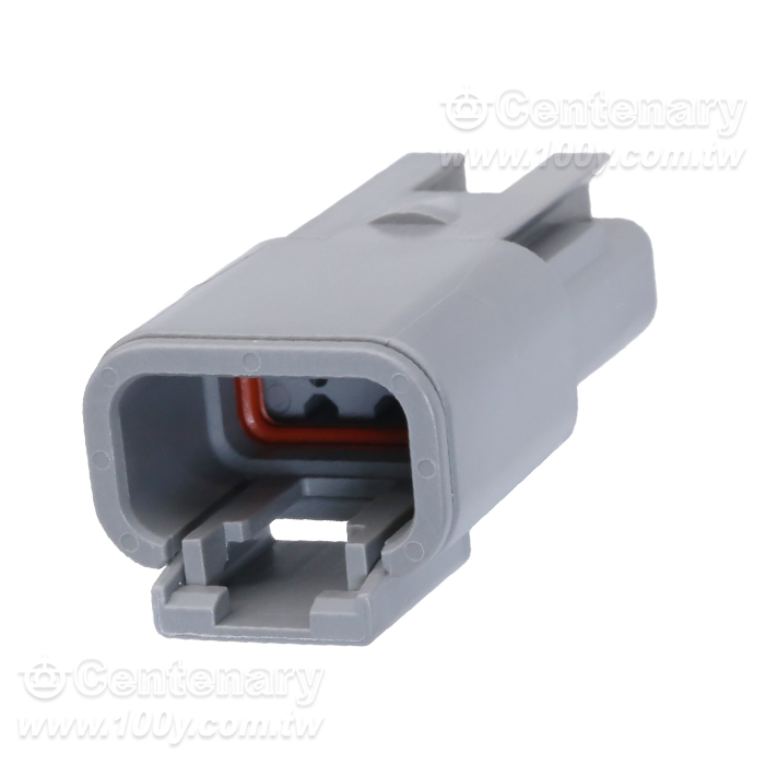 3P公插頭 灰色 P:3.81mm - 165400 產品圖片