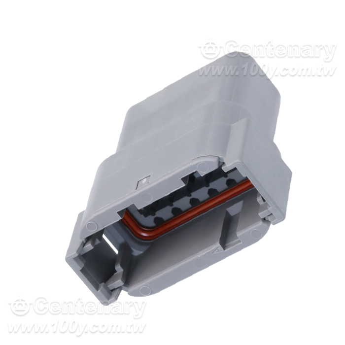 12P公插頭 灰色 P:3.81mm - 165403 產品圖片
