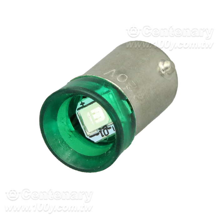 LED燈泡220VAC綠色 (ROHS) - 57318 產品圖片