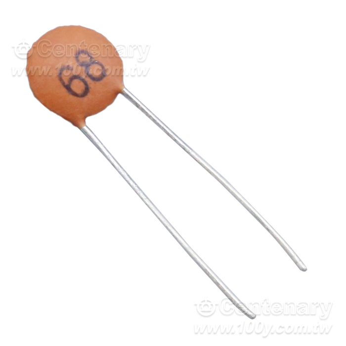 低壓陶瓷電容  68PF/50V - 165486 產品圖片
