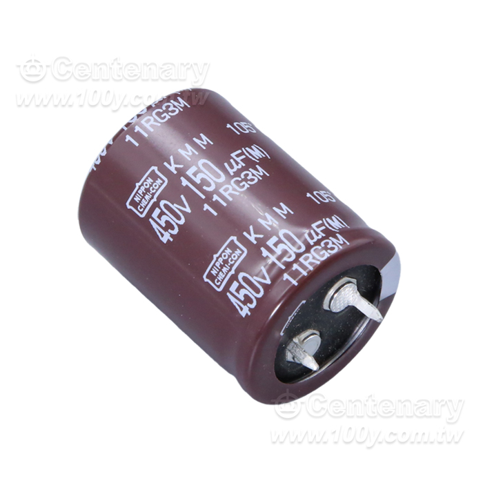 NIPPON KMM-150uF/450V 105℃ 25*35mm  - 165551 Product Image