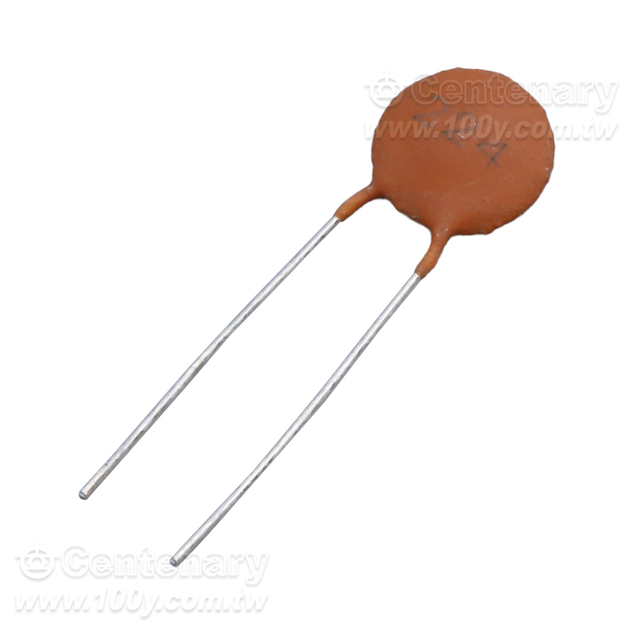 0.22uF/50V  Radial Ceramic Disc Capacitor - 165596 Product Image
