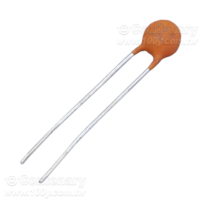 120PF/50V  Radial Ceramic Disc Capacitor - 165601 Product Image