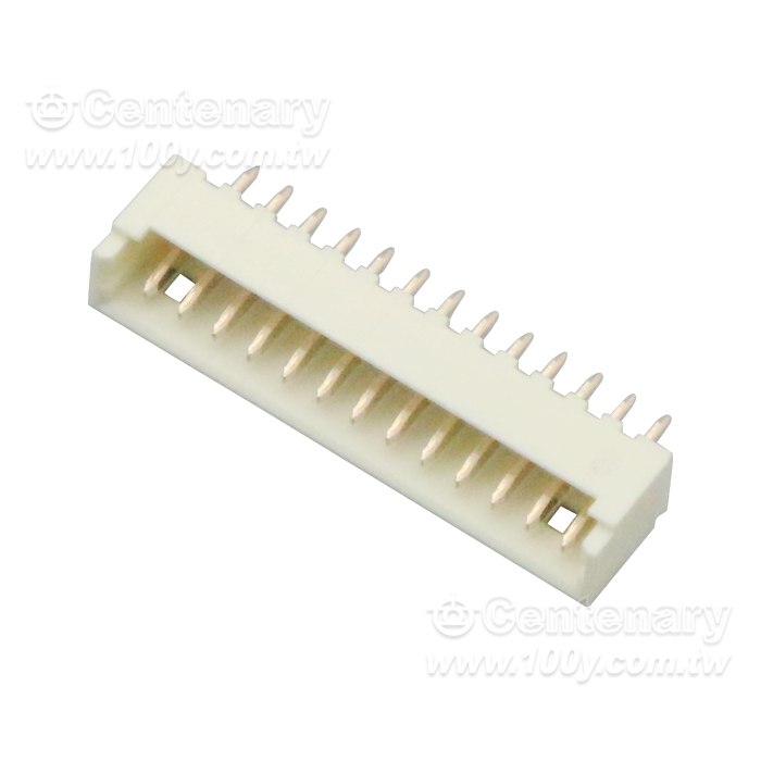 1.25mm Pitch PicoBlade Wire-to-Board Header, Vertical, with Friction Lock, 5 Circuit - 121089 Product Image