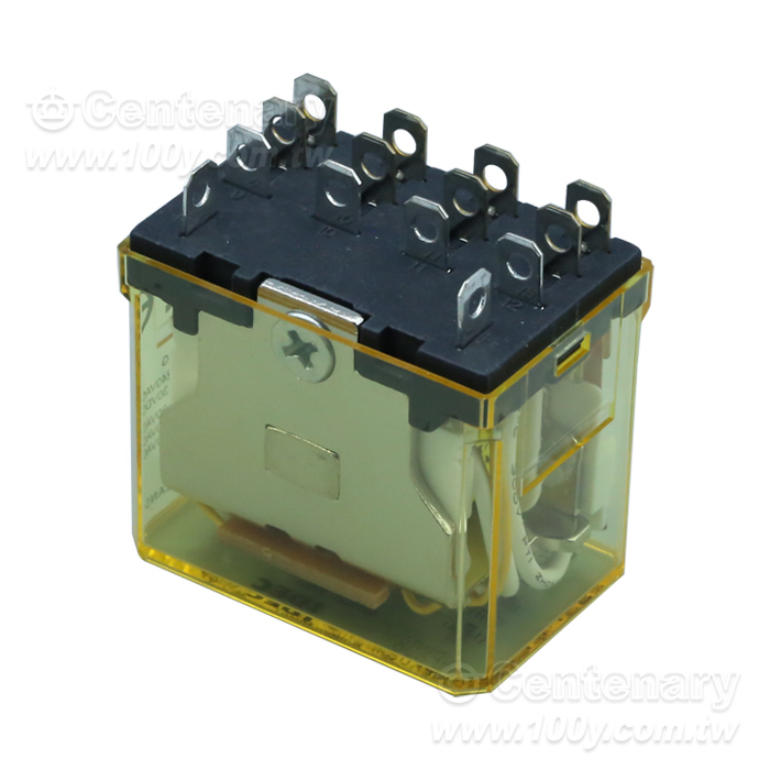 4PDT 功率繼電器 10A DC12V(帶燈) - 154623 產品圖片