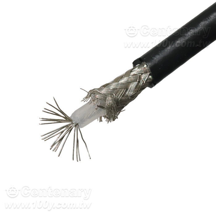 Belden Mil-Spec Coax, 50 Ohm, RG-58, 20 AWG Str TC, 95% TC Braid, PVC Jkt, - 164655 Product Image