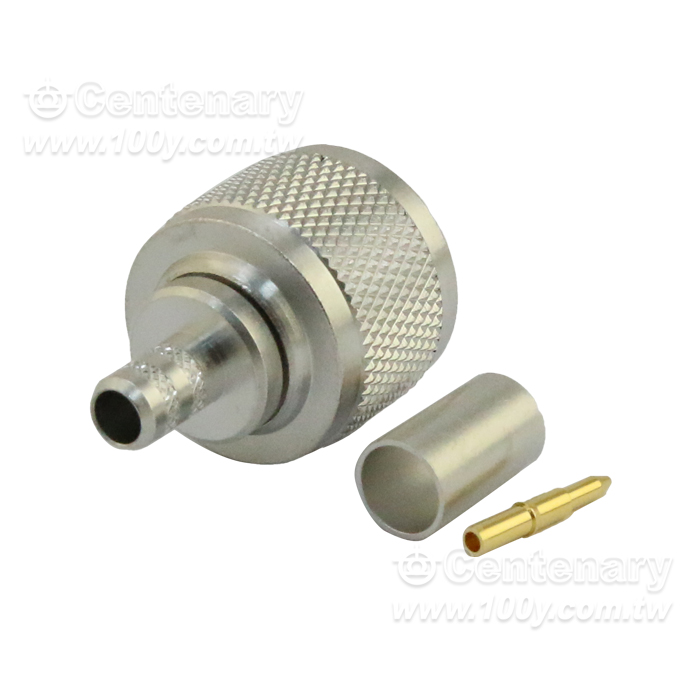 N Plug Crimp For JBY240; LMR240 6GHz VSWR 1.2 - 92203 Product Image