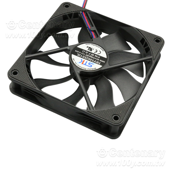 帶線式風扇 DC12V 120*25mm  1400RPM - 91955 產品圖片