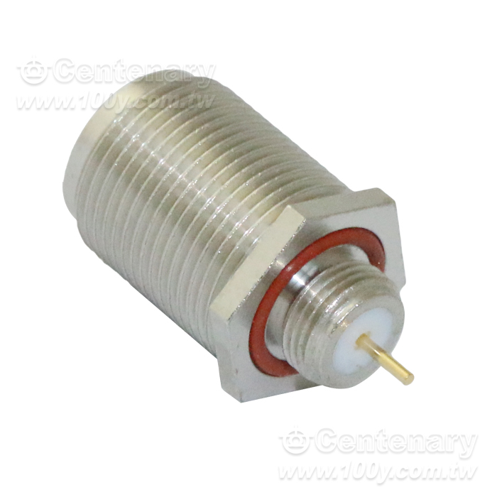 N Jack Bulkhead With Round Contact Hermetic - 97080 Product Image