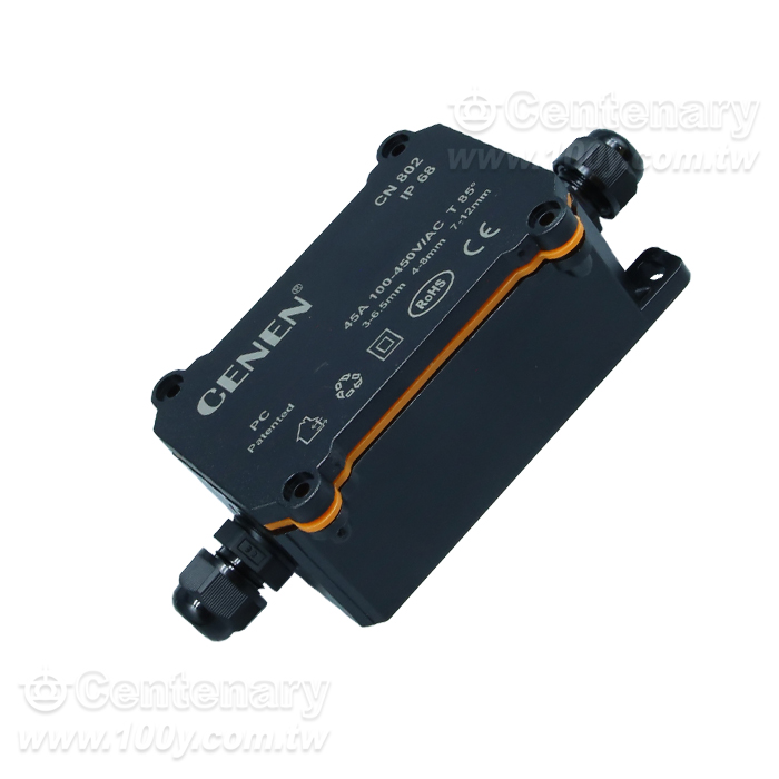 PC阻燃室戶外防水接線盒   尺寸：90*50*42MM  2孔 - 165972 產品圖片