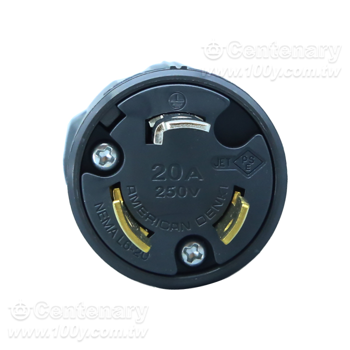AMERICAN DENKI_3222N Male  Plug - 166008 Product Image