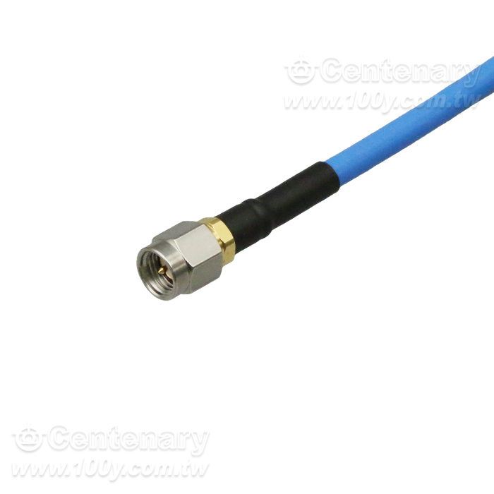 SMA Plug to SMA Plug Using .141 Conformable With FEP Jacket - 97091 Product Image