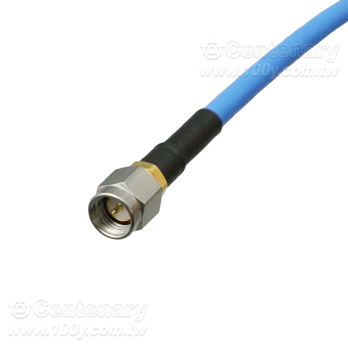 SMA Plug to SMA Plug Using .141 Conformable With FEP Jacket - 97092 Product Image
