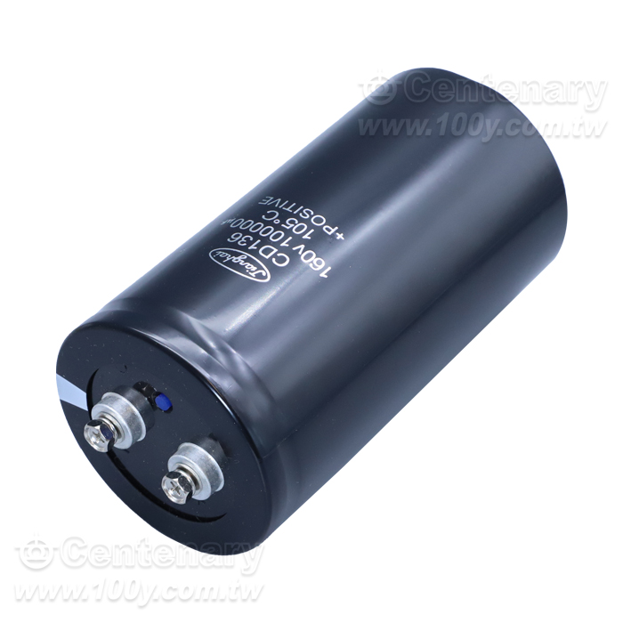 鎖螺絲電解電容 100000uF/160V 105℃ - 166050 產品圖片