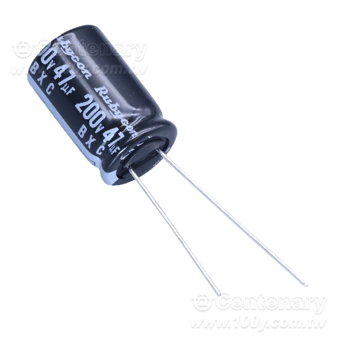 BXC-47uF/200V ±20% 105℃ 13*20mm - 166061 產品圖片