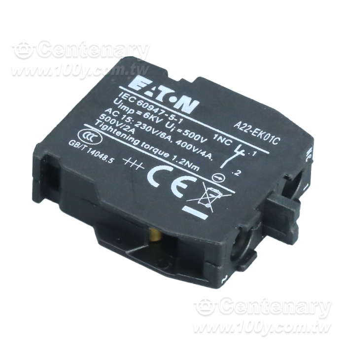 EATON伊頓按鈕觸點 1NC一常閉 - 148639 產品圖片